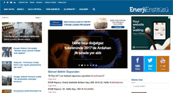 Desktop Screenshot of enerjienstitusu.com