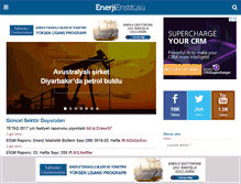 Tablet Screenshot of enerjienstitusu.com